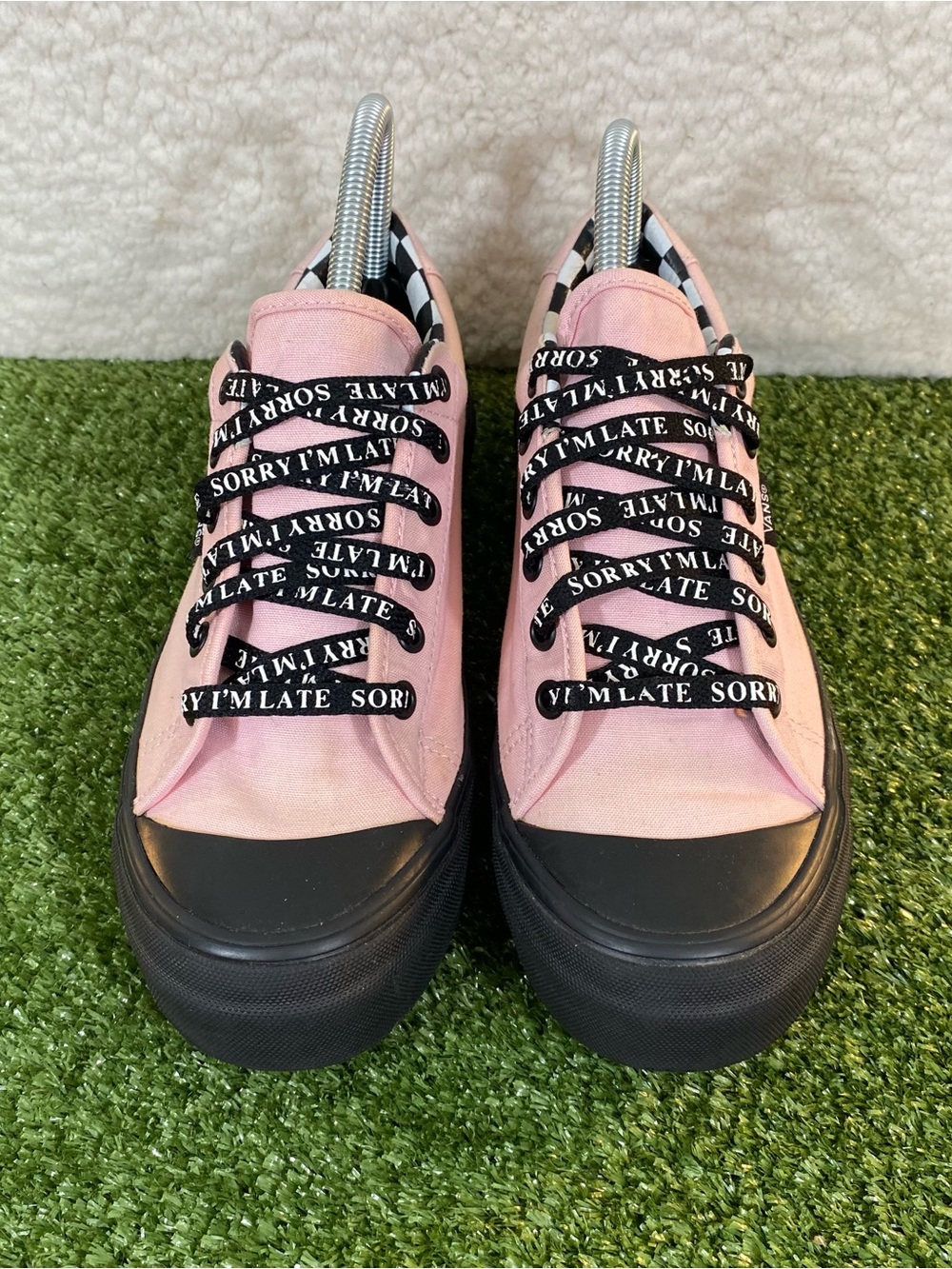 Vans Lazy Oaf Limited Edition “I’m Sorry I’m Late” Sneakers Style 29 Womens SZ 9